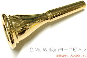 B.TilZ ( ティルツ ) マックウィリアム 2番 金メッキ GP ホルン ヨーロピアンシャンク フレンチホルン マウスピース Mc William french horn European mouthpiece
