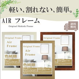 【RSL】額 色紙額 AIRフレーム 額縁 フレーム額 色紙額縁 色紙 額縁 色紙の額 寄せ書き サイン サイン色紙 おしゃれ デザイン 軽い 色紙専用 シンプル かわいい ※b5 a4 b4 a3 サイズではありません