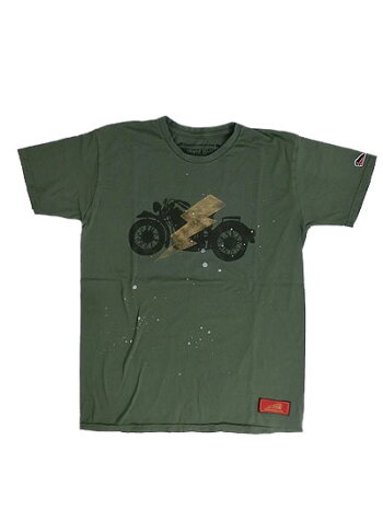INDIANMOTORCYCLE柔らかな日本製ボディーTシャツ