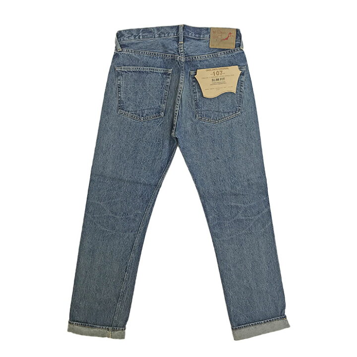 楽天市場】orslowオアスロウ 107 IVY FIT SELVEDGE DENIM アイビー 
