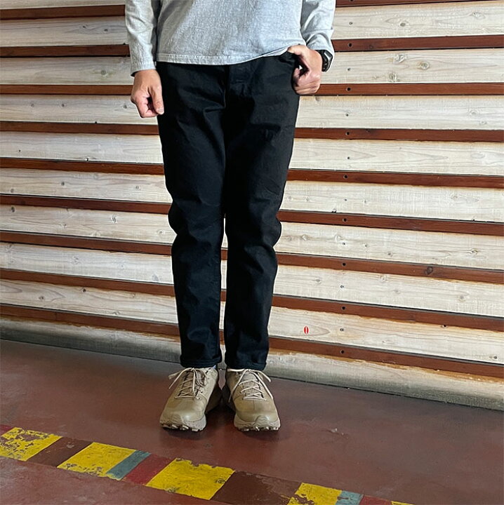 楽天市場】Sanca SANCA サンカ S24FPT03 Black Denim Taperd 5P 