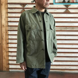 orSlow オアスロウ　ミリタリージャケット 01-8048-76 TROOPER FATIGUE SHIRTS トルーパーファティーグシャツ　ArmyGreen　アーミーグリーン