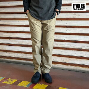 FOB FACTORY�x�C�J�[�p���c�@BAKER PANTS�@Khaki�@�J�[�L�@�e�[�p�[�h�p���c�@���[�N�p���c�@F0431