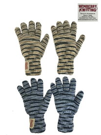 NEWBERRY KNITTING　ニューベリーニッティング【SALE】Variegated With Newtech Glove ニットグローブ　Blue Grey ブルー　グレー　アメリカ製