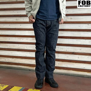 FOB FACTORY GtI[r[t@Ng[ G3 ZBb` fj F147 G3 SELVEDGE DENIM 5P 5Ppc OneWash