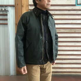 Barbour　バーブァー バブアー国内正規品　 MWX1678 TRANSPORT トランスポートジャケット 　Sage セージ