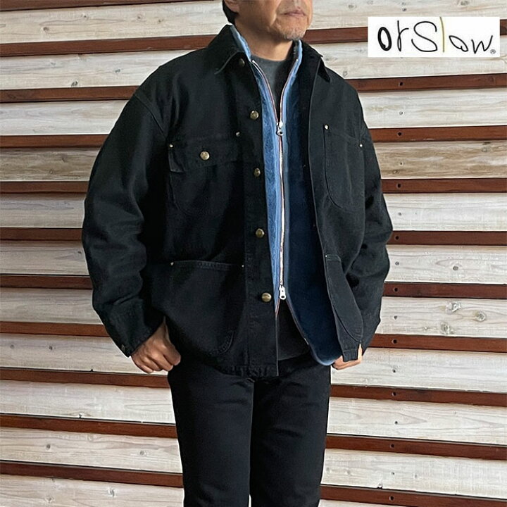 楽天市場】orslow オアスロウ【SALE】 カバーオールジャケット RELAX 
