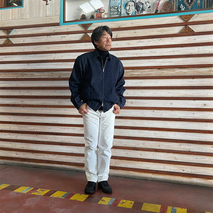 楽天市場】orSlow オアスロウ107ホワイトデニム Mens IVY FIT DENIM 