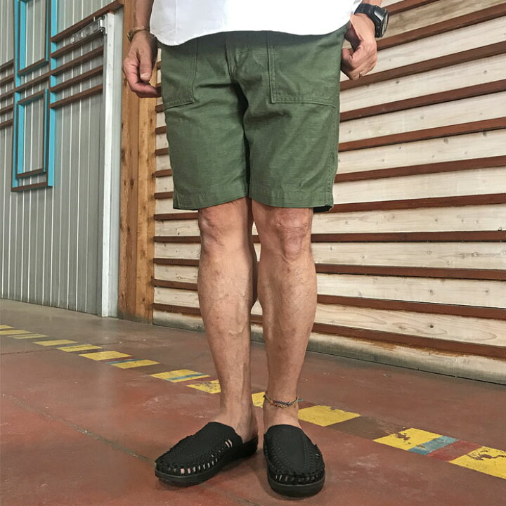 楽天市場】orSlow オアスロウ 01-7002-16 FATIGUE SHORT PANTS 
