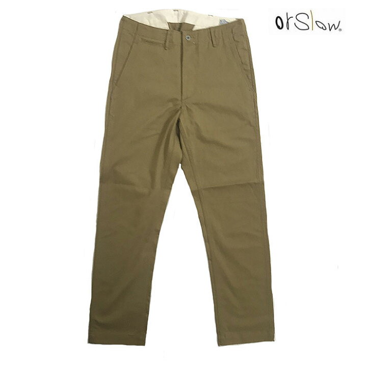楽天市場】orslow オアスロウ 01-5361-40 チノパンツ スリムフィット 