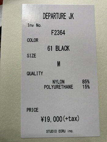 FOBファクトリーFOBF2364DEPARTUREJACKETデパーチャージャケット