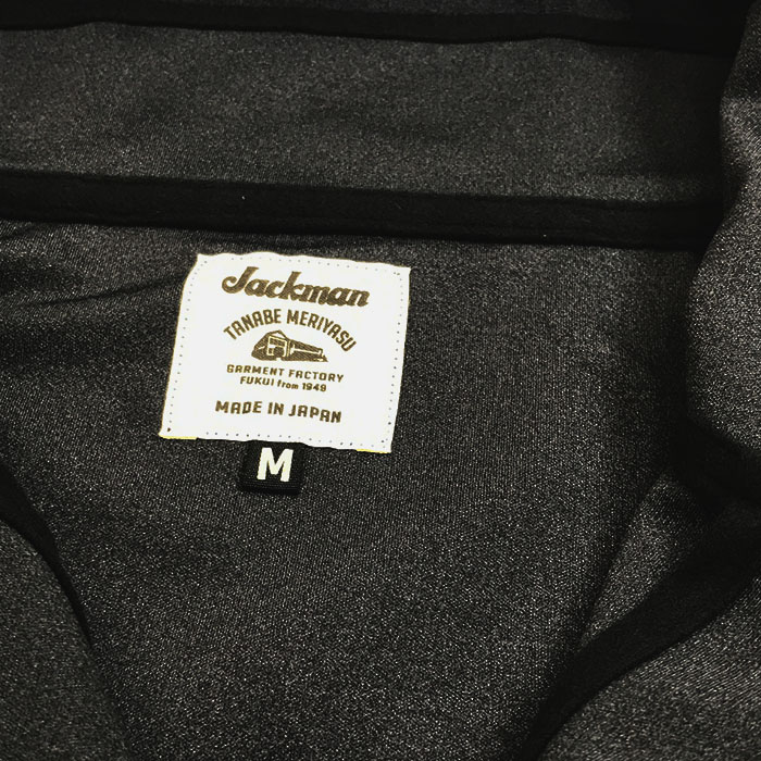 Jackman ジャックマン【SALE】JM8603 High-density Jersey coat ジャージーコート　Deep Charcoal  | ｇａｋｕオンラインショップ