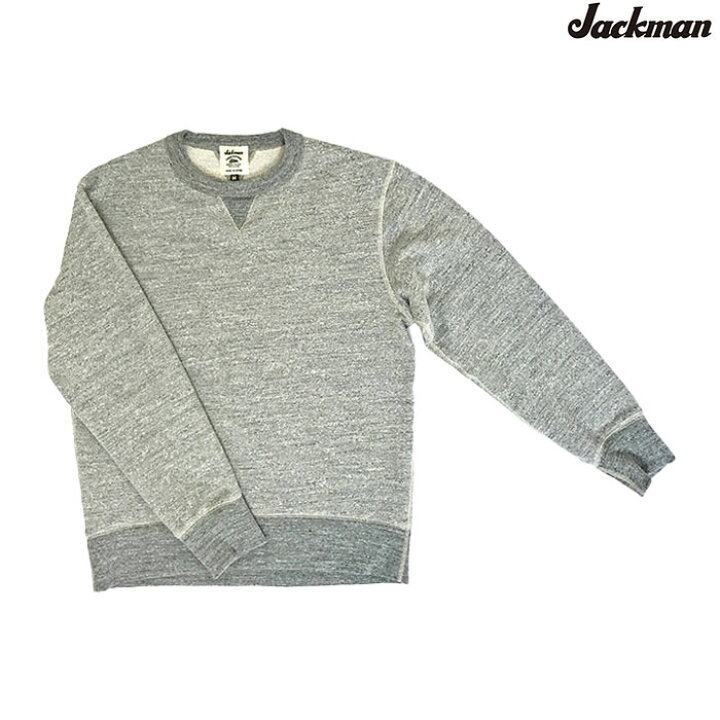 楽天市場】Jackman ジャックマンJM7292 GG SWEAT CREW NECK 定番 
