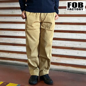 FOB FACTORY GtI[r[t@Ng[ re[W`m`mpc CLASSIC TROUSERS NVbNgEU[@J[LF0535