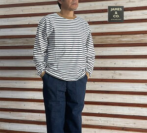 �ySALE�zSTUDIO ORIBE �X�^�W�I�I���x DC0266-253 DELICIOUS 25FW Border Long Sleeve Tee �{�[�_�[����T�V���c Blue Navy