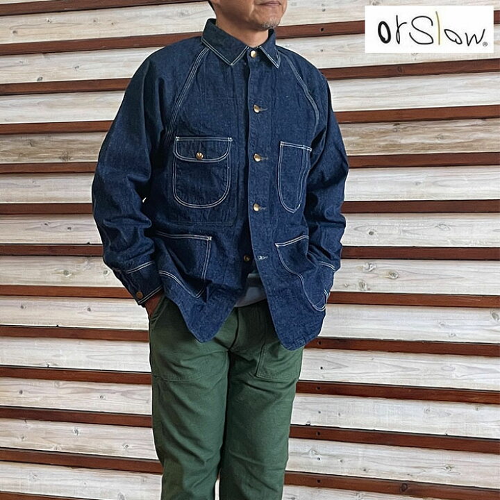 楽天市場】orSlow オアスロウ 50S COVER ALL JK 1950カバーオール 