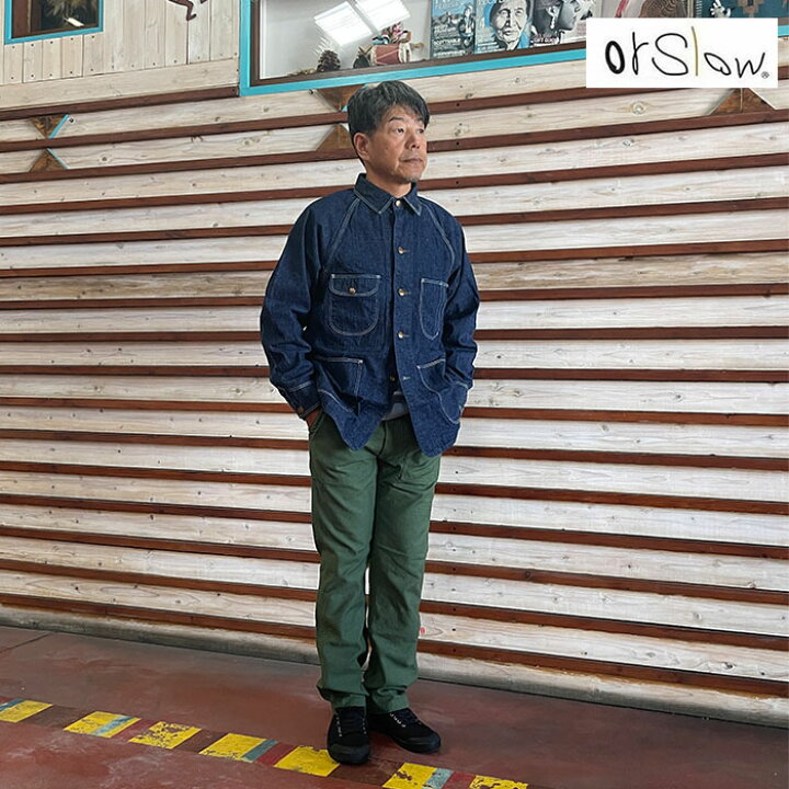 楽天市場】orSlow オアスロウ 50S COVER ALL JK 1950カバーオール 