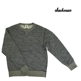 Jackman　ジャックマンJM7292 GG SWEAT CREW NECK 定番スウェット Gray HB