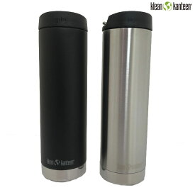 klean kanteen クリーンカンティーン インスレートボトル TKWide 20oz　591ml ステンレス保冷保温水筒　ブラック　ステンレス　サイズ違いの動画あり