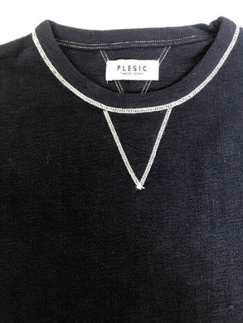 楽天市場 Sale Plesic プルシック Ak コルクインレイクルーネックロングスリーブカットソー Grey Khaki Navy グレー カーキ ネイビー あす楽対応 ｇａｋｕオンラインショップ