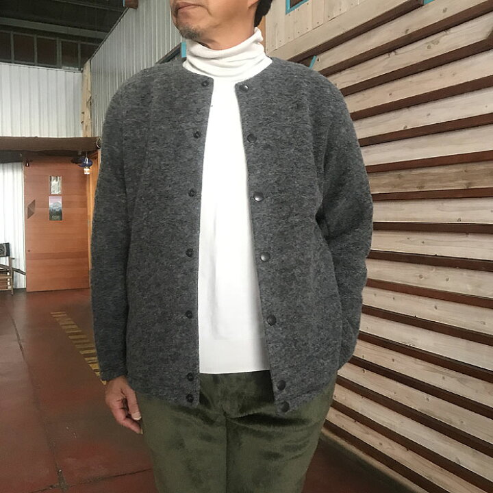 楽天市場】Jackman ジャックマン JM8278 Wool Collarless Jacket 