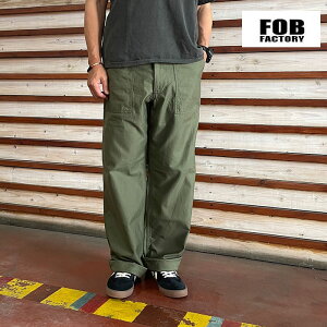 FOB FACTORY GtI[r[t@Ng[ F0540 BAKER PANTS TYPE2 xCJ[pc^Cv2 [Y^Cv