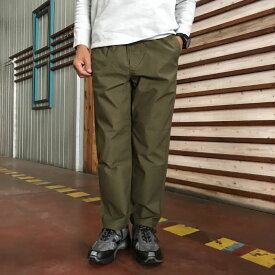 STUDIO ORIBE スタジオオリベ Wide Climbing Pants ワイドクライミングパンツ Khaki　日本製