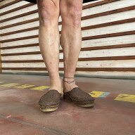 MOHINDERS モヒンダーズ【SALE】 CITY SLIPPER WOVEN シティースリッパ ナチュラルレザーサンダル ハンド…