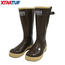 XTRATUF エクストラタフ 国内正規品 LEGACY DECK BOOT 15inch PLAIN TOE SIDE GUSSET MEN サイドベルト付き長靴