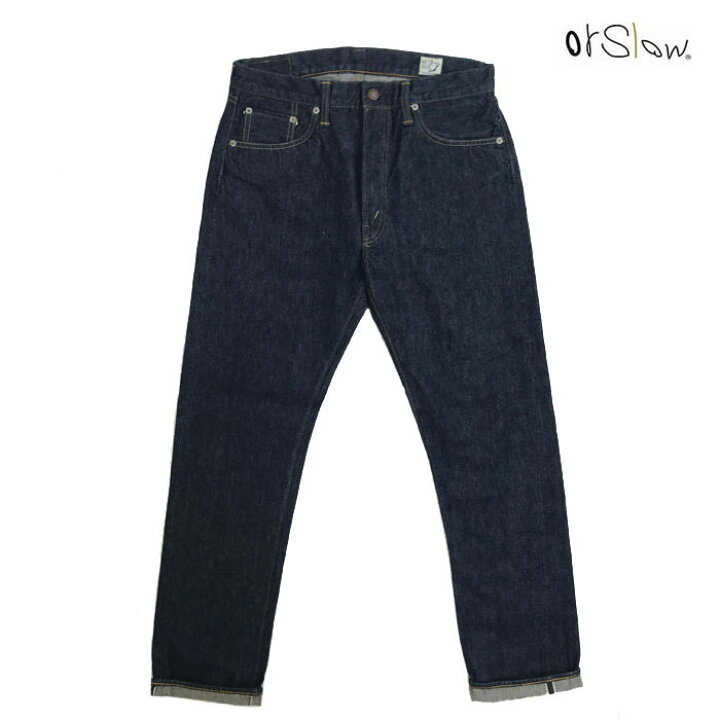 楽天市場】オアスロウ107デニムパンツ orSlow 107 IVY FIT SELVEDGE 