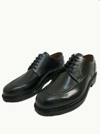 JalanSriwijaya(ジャランスリウァヤ)98417CALFLEATHEREYELETUチップシューズカーフレザーBlackブラック