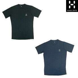 HAGLOFS Haglofs ホグロフス 605514 国内正規品 Trekk Tech Tee Men トレック テック ティー TrueBlack TarnBlue