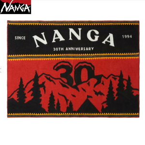 NANGA �i���K30���N�A�j�o�[�T���[ �u�����P�b�g 30TH ANNIVERSARY BLANKET �u�����P�b�g �ѕz �Ђ��|�� ���S �A�E�g�h�A �L�����v Red NA2443-1Z301-A