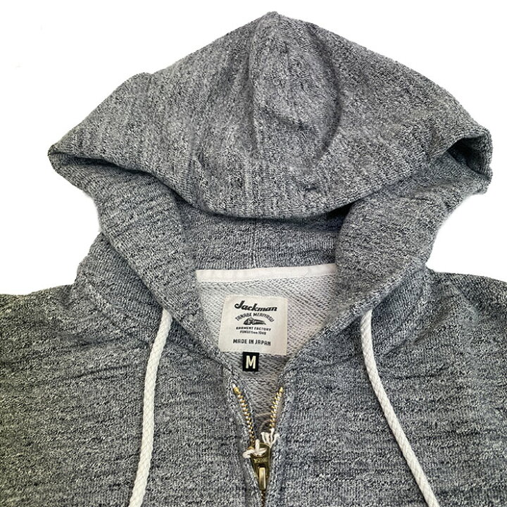 楽天市場】Jackman ジャックマン JM7293 GG Sweat Parka GGスウェット 