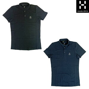 HAGLOFS Haglofs �z�O���t�X 606515 �������K�i Mirth Polo Men �}�[�X �|�� �I�[�K�j�b�N�R�b�g�� TarnBlue�@TrueBlack