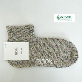 rasox ラソックス　 スプラッシュ・アンクル　 カジュアルシリーズ CA061AN39　　日本製