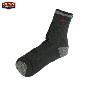 DARN TOUGH �_�[���^�t �}�C�N���N���[ �~�b�h�E�F�C�g�N�b�V����HIKE TREK MICRO CREW MIDWEIGHT Black �A�����J�� 1466
