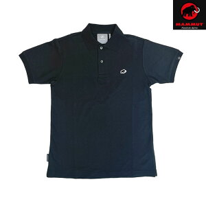 MAMMUT �}���[�g �}�g���N�X �|�� �V���c �A�W�A���t�B�b�g Matrix Polo Shirt AF Men ���� Black Marine 1017-00402