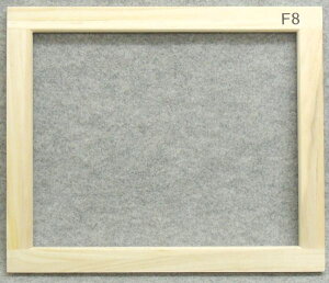 ���B�b�N�A�[�g �˖ؘg F8�� 455×380mm �y���E�������� �A�E�g���b�g�i