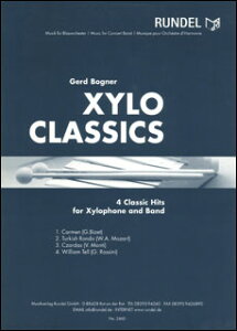 楽譜 ボーグナー/ザイロ・クラシック (木琴名曲メドレー)(【247882】/MVSR2460/輸入吹奏楽譜(T)/シロフォン・ソロ&吹奏楽G3/T:5)