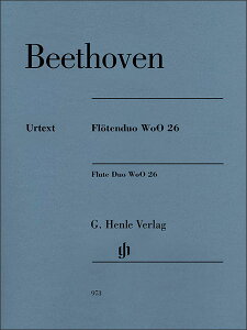�y���@�x�[�g�[���F���^�t���[�g��d�t�� WoO. 26(�y896778�z�^HN 973�^51480973�^�t���[�g2�d�t �i�X�R�Ax2)�^�A���y���iT�j)