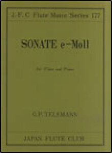�y���@�e���}���^�\�i�^ �z�Z�� ��for Flute and Piano�� �t���[�g�N���u���ȃV���[�Y 177
