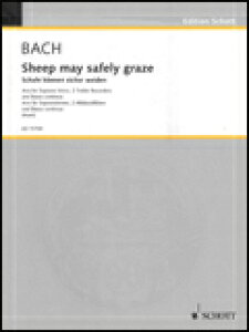 �y�� J.S.�o�b�n/�r�͈��炩�ɑ���H��(�y257680�z/ED 11759/49002938/�Ґ�:for Soprano, 2 Treble Recorders (or Flutes) and Basso Continuo (Piano/Harpsichord) /�A���y��(T))