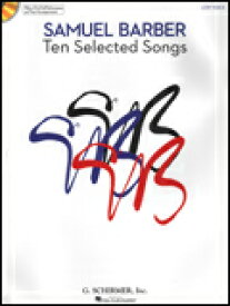楽譜 サミュエル・バーバー/10の歌曲集(低声用)(オーディオ・アクセス・コード付)(【413568】/50486752/声楽/輸入楽譜(T))