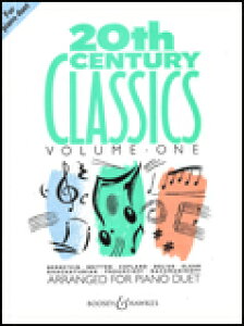 楽譜 20世紀クラシック曲集 第1巻(【226506】/BH 200097/48011211/1台4手ピアノ連弾/輸入楽譜(T))