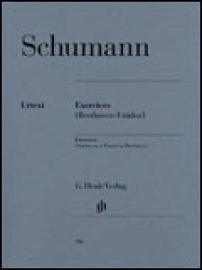 楽譜 【訳あり品】シューマン/ベートーヴェンの主題による自由変奏の形式の練習曲-初版(HN 298)