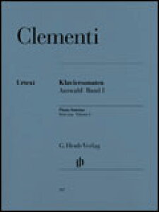 楽譜 【訳あり品】クレメンティ/ピアノ・ソナタ選集 1巻(HN 317)