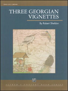 楽譜 シェルドン/3つのジョージアの物語(【385796】/00-29478/輸入吹奏楽譜(T)/G3/T:5:10)