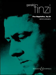 楽譜 フィンジ/5つのバガテル Op.23(48009725/M060030253/クラリネットとピアノ/輸入楽譜(T))