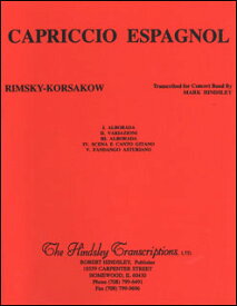 楽譜　リムスキー＝コルサコフ／スペイン奇想曲(MH63／輸入吹奏楽譜（T）／G5／T:12:00)
